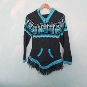 Childs Hooded Artesian Sweater